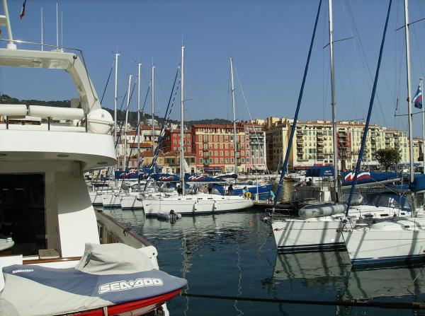Des yachts à Nice