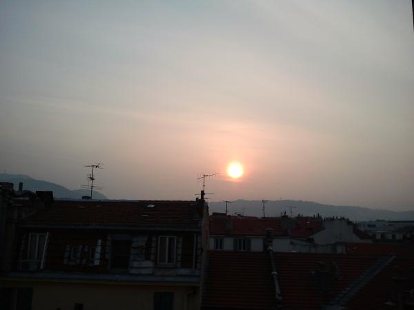 Un lever de soleil